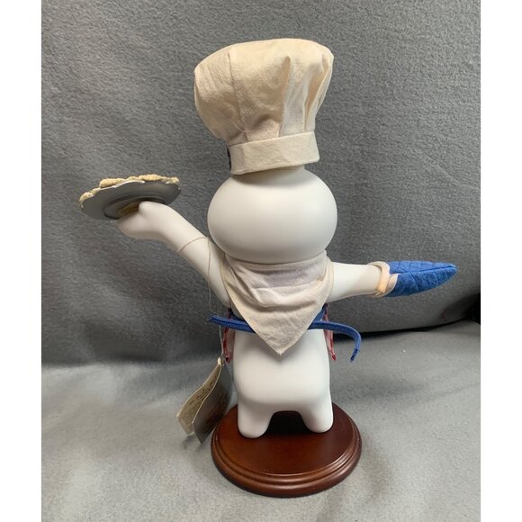 Danbury Mint Pillsbury Doughboy Porcelain Collector Doll with Chef Hat & Apron - Picture 9 of 13